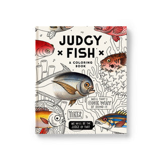 Judgy Fish Coloring Book