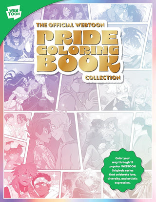 The Official WEBTOON Pride Coloring Book Collection: Color your way through 15 popular WEBTOON Originals