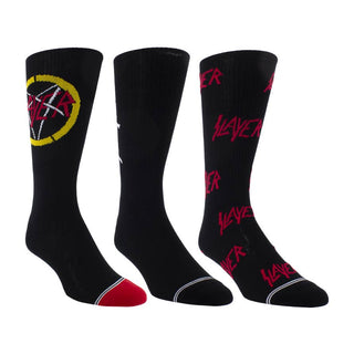 Slayer Gift Box 3 Pack Crew Socks (One Size)
