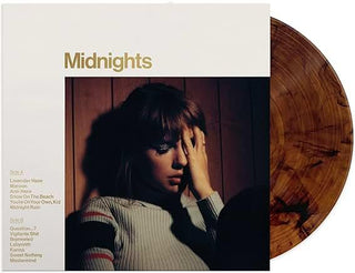 Taylor Swift- Midnights (Mahogany Marbled Vinyl) (Used Vinyl)