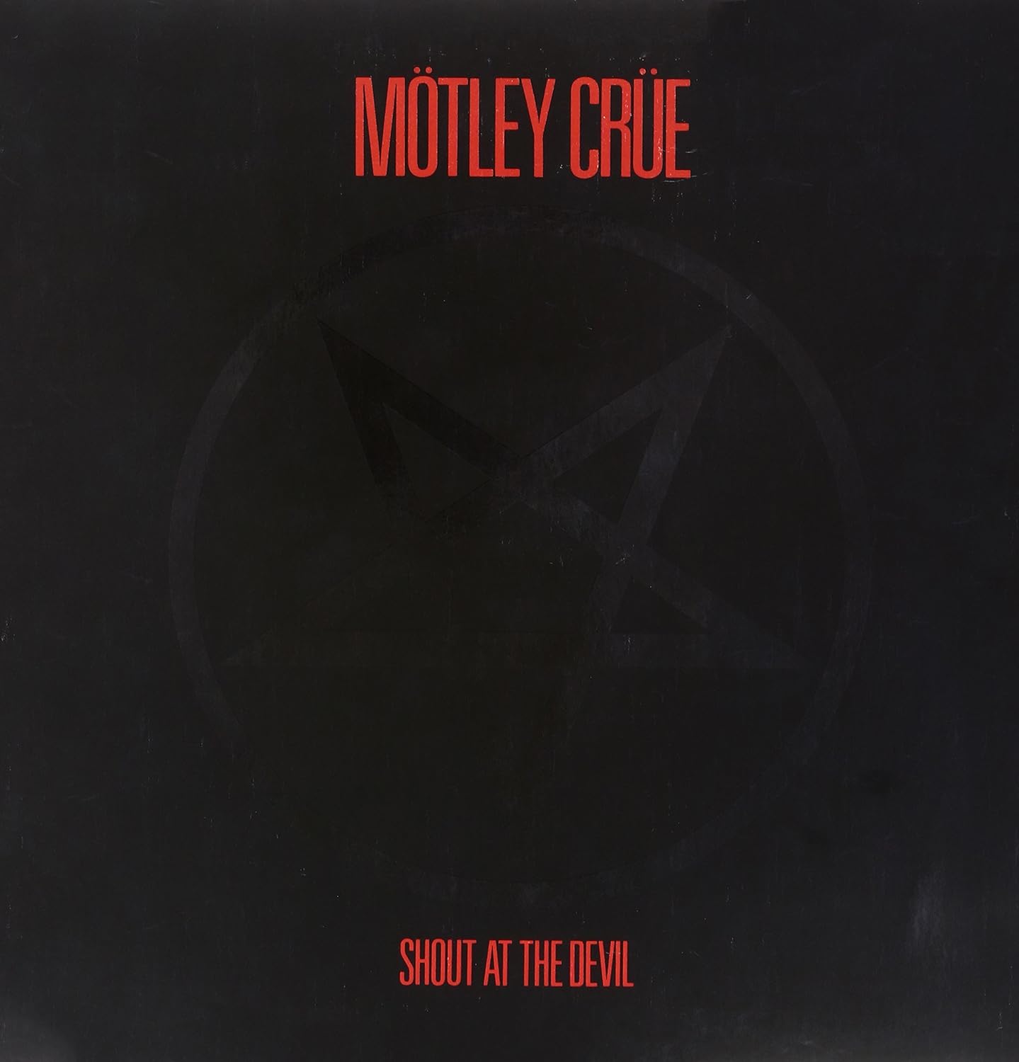 Motley Crue- Shout At The Devil (Red W/ Black Swirl)