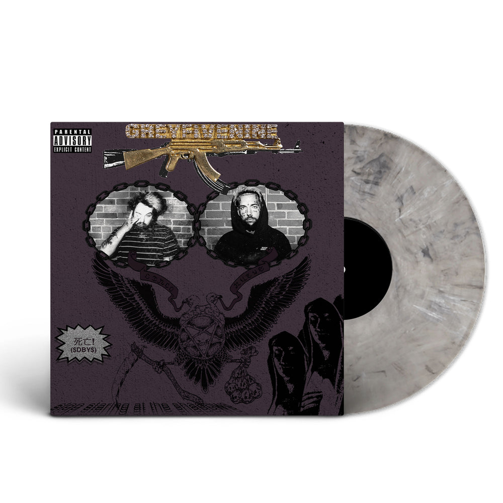 $uicideboy$- Stop Staring At The Shadows (Indie Exclusive Ghost Grey Vinyl) (PREORDER)
