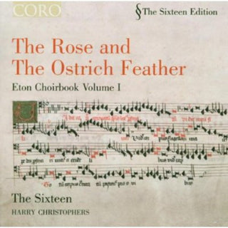 the album cover for Harry Christophers - Rose & the Ostrich Feather