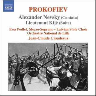 the album cover for Ewa Podles - Alexander Nevsky