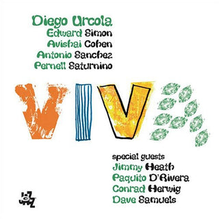 the album cover for Diego Urcola - Viva