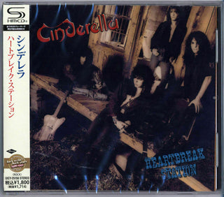 the album cover for Cinderella - Heartbreak Station (Shm-Cd) [Import]