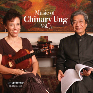 the album cover for Susan Ung - Music of Chinary Ung 3