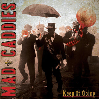 the album cover for Mad Caddies - Keep It Going