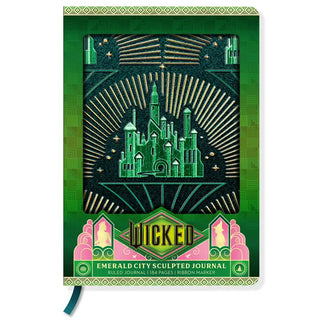Wicked: Emerald City Sculpted Journal
