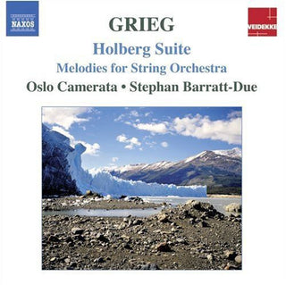 the album cover for Stephan Barratt-Due - Holberg Suite