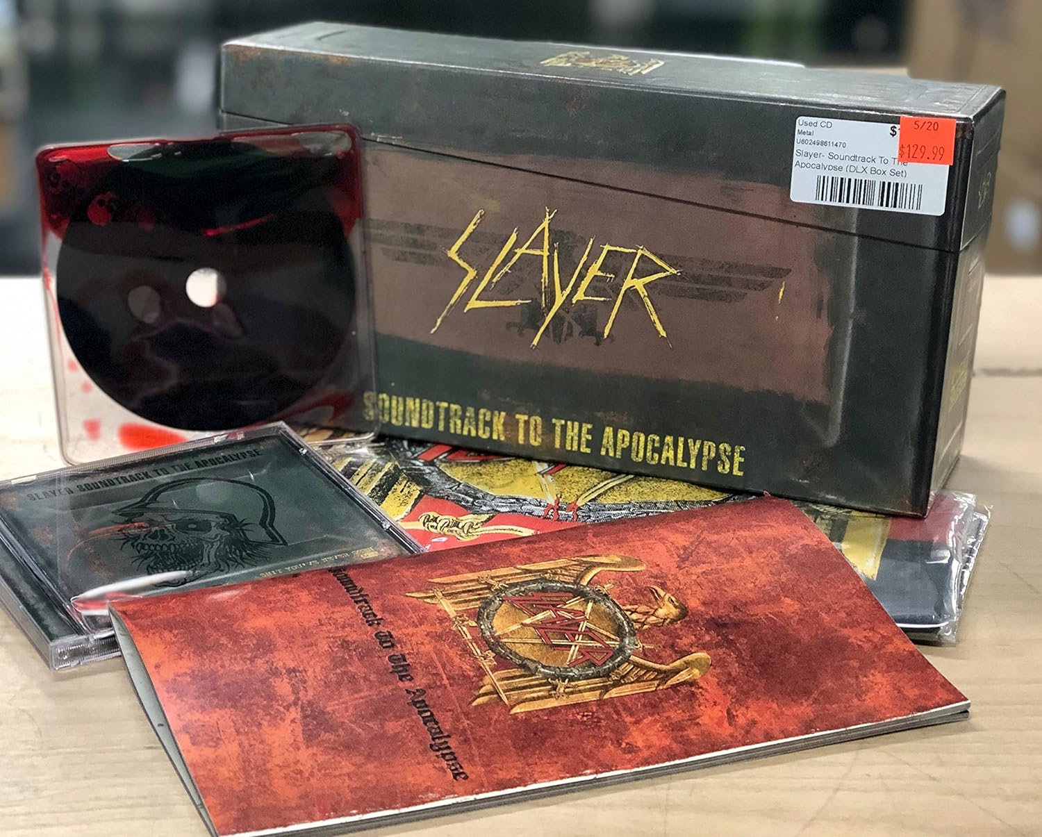 Slayer- Soundtrack To The Apocalypse (3X CD)