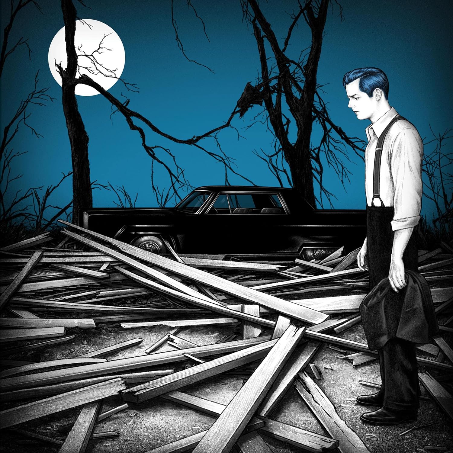 Jack White- Fear Of The Dawn (Indie Exlcusive “Astronomical” Blue)