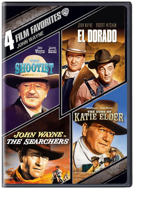John Wayne 4 Film Favorites (Shootist/El Dorado/Searchers/Sons Of Katie Elder)