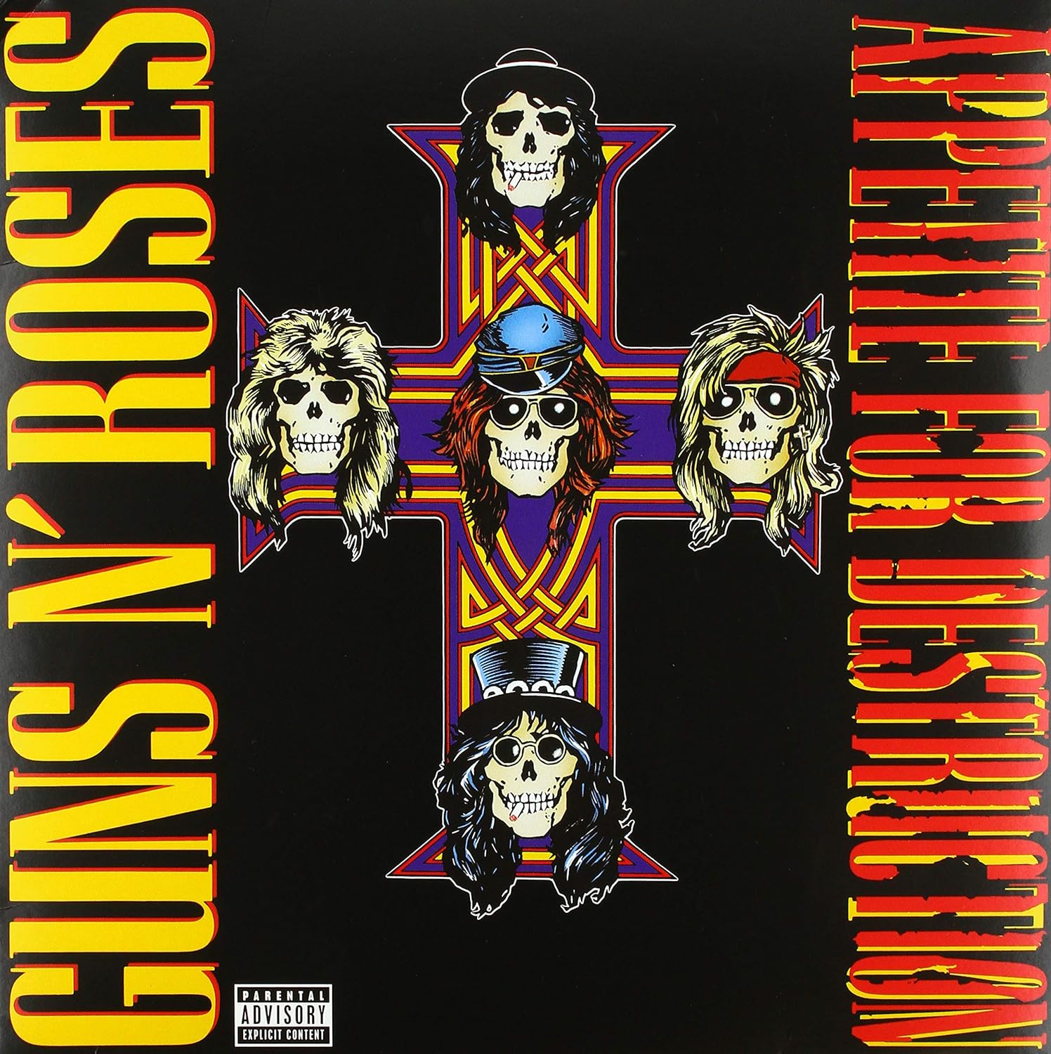 Guns N' Roses- Appetite For Destruction (Red Translucent)