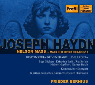 the album cover for N Burgmuller - Nelson Mass / Responsoria de Venerabili