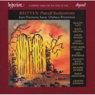 the album cover for B. Britten - Purcell Realizations