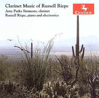 the album cover for R. Riepe - Clarinet Music