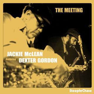 the album cover for Dexter Gordon & Jacki Mclean - Meeting [Import]