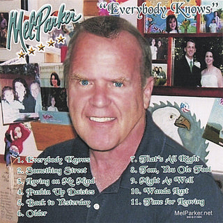 the album cover for Mel Parker - Everybody Knows
