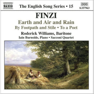 the album cover for G. Butterworth - Earth & Air & Rain