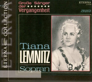 the album cover for Leipzig/Mozart/Wagner - Great Singers of the Past