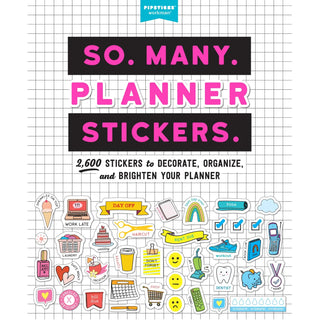So. Many. Planner Stickers.