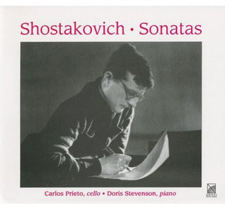 the album cover for Carlos Prieto - Cello Sonatas