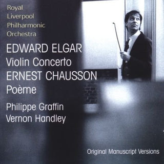 the album cover for Philippe Graffin - Violin Concerto / Poeme