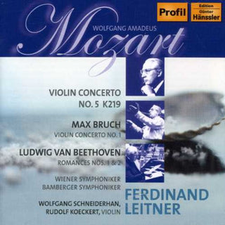 the album cover for Wolfgang Schneiderhan - Concerto for Violin