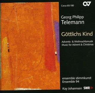 the album cover for Georg Philipp Telemann - Music for Advent & Christmas