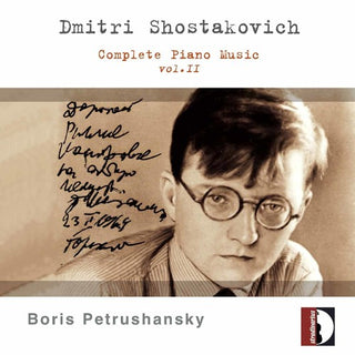 the album cover for Boris Petrushansky - Complete Piano Music 2