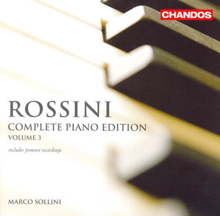 the album cover for Marco Sollini - Piano Works 3