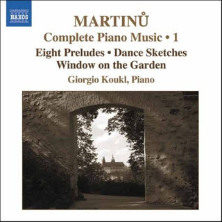 the album cover for Giorgio Koukl - Complete Piano Music 1