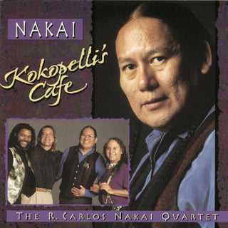 the album cover for R Nakai Carlos - Kokopelli's Cafe