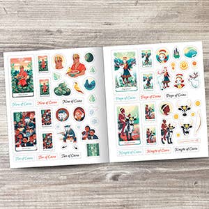 Tarot of The Divine Stickerology