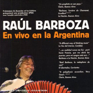 the album cover for Ra£l Barboza - En Vivo En La Argentina