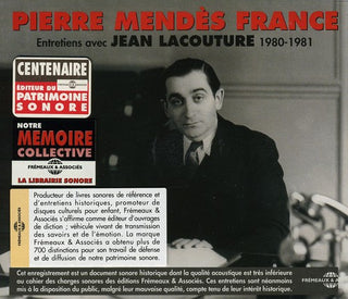 the album cover for Pierre Mendes France - Pierre Mendes France: Entretiens Avec Jean Lacouture 1980-1981