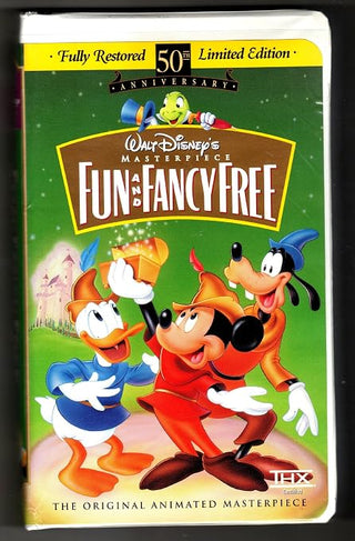 Fun and Fancy Free (50th Anniversary Edition, Clamshell Case) (Used VHS)