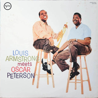 Louis Armstrong/ Oscar Peterson- Louis Armstrong Meets Oscar Peterson (1981 Japanese Reissue, No Obi)