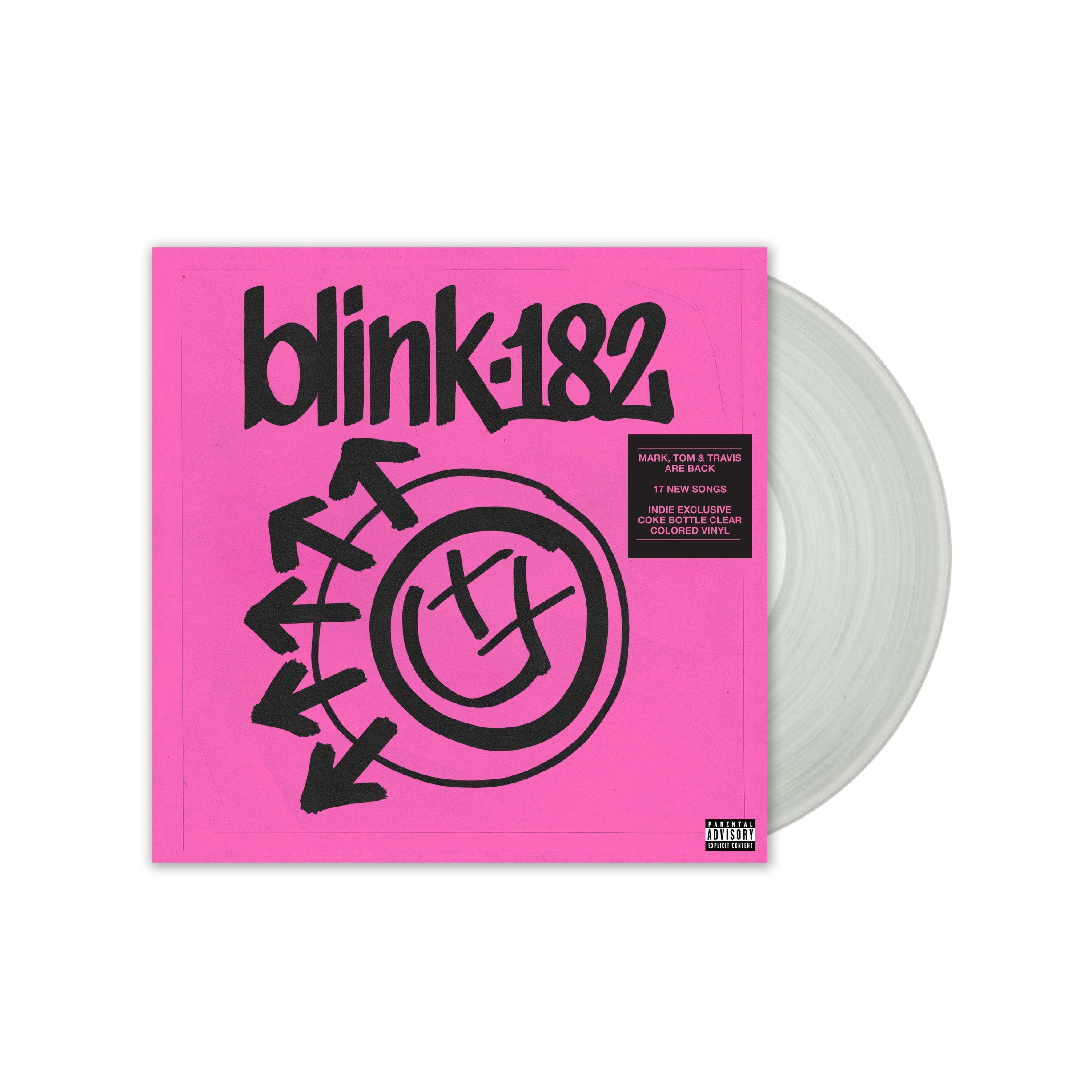 Blink 182- One More Time... (Indie Exclusive Coke Bottle Clear Vinyl) (PREORDER)
