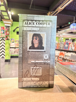 Alice Cooper- The Life And Crimes Of Alice Cooper (SIGNED, Cut Through Barcode)