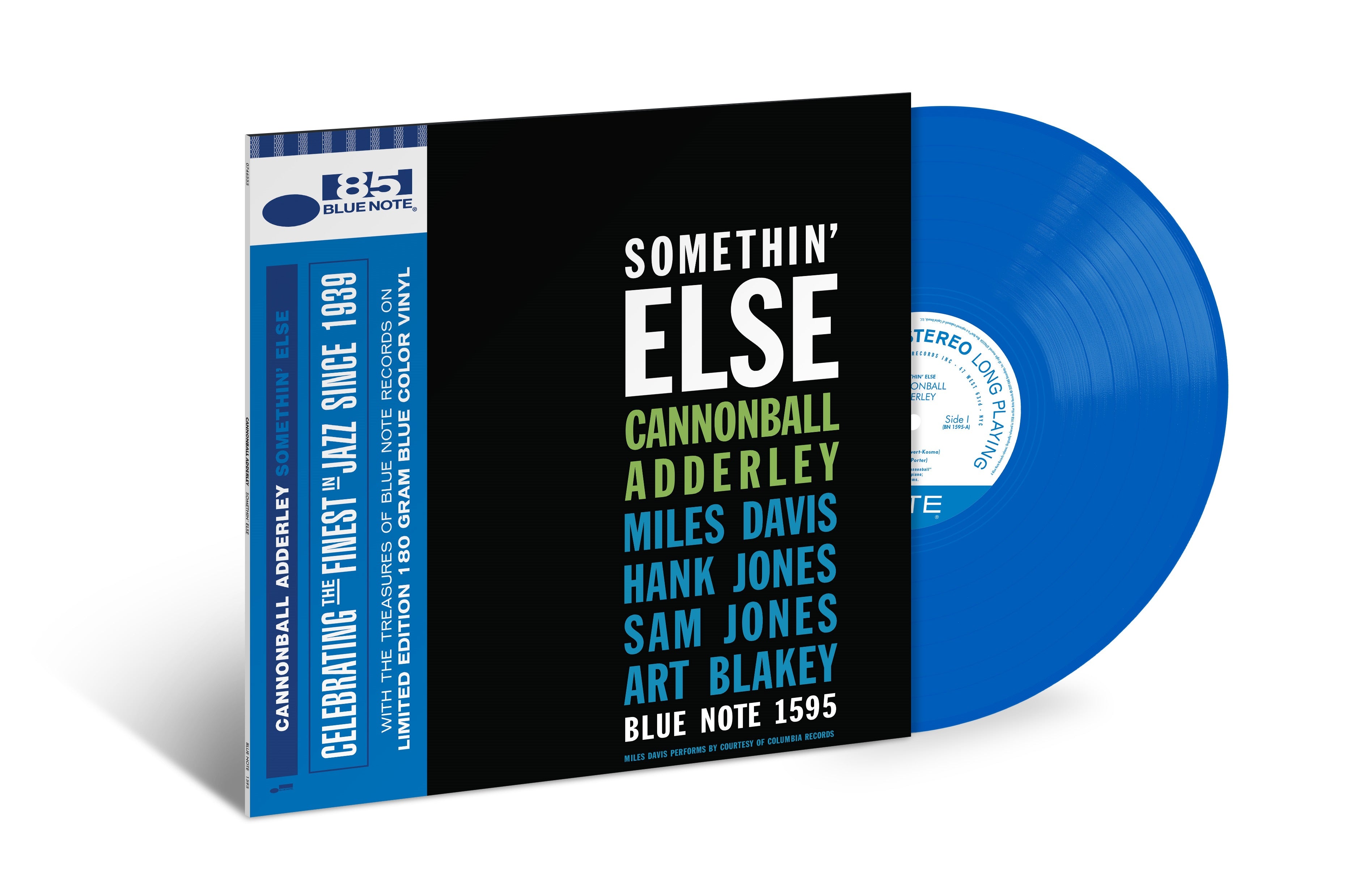 Cannonball Adderley- Somethin' Else (Indie Exclusive) (Blue Vinyl) (PREORDER)