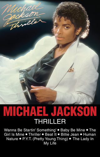 Michael Jackson- Thriller (Gold Metallic Cassette) (PREORDER)
