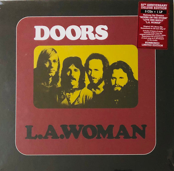 The Doors- LA Woman 50th Anniversary Edition (1X LP, 3X CD)(Numbered)