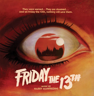 Friday The 13th Soundtrack (Silver w/Black, Gold, Red Splatter)