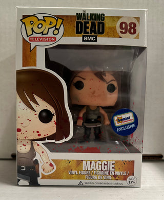 Funko POP Walking Dead Bloody Maggie Gemini Exc