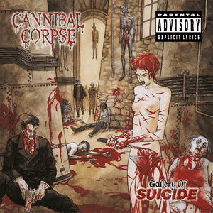 Cannibal Corpse- Gallery Of Suicide (2018 Numbered Ochre w/ Clay Marble Vinyl Riessue)(Sealed) (Used Vinyl)