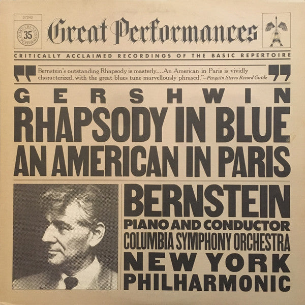 Gershwin- Rhapsody Blue/ An American In Paris (Leonard Bernstein, Conductor)(Sealed)