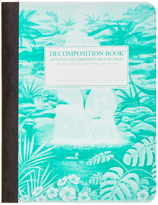 Hawaiian Waterfall Decomposition Book (Sewn)