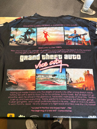 Grand Theft Auto Vice City T-Shirt, AOP, XL